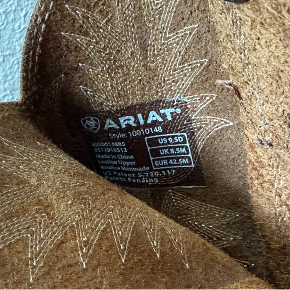 Artiat Men’s QuickDraw Square Toe Boots - Size 9.5D - Picture 7 of 10